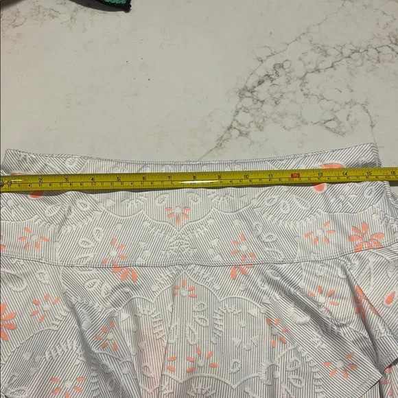 Women's Gray and Orange Skirt - Picture 4 of 5